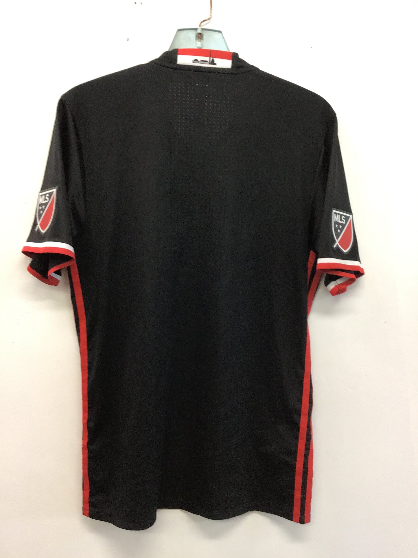Adidas D.C. United 2016 Black Leidos Jersey, Size M