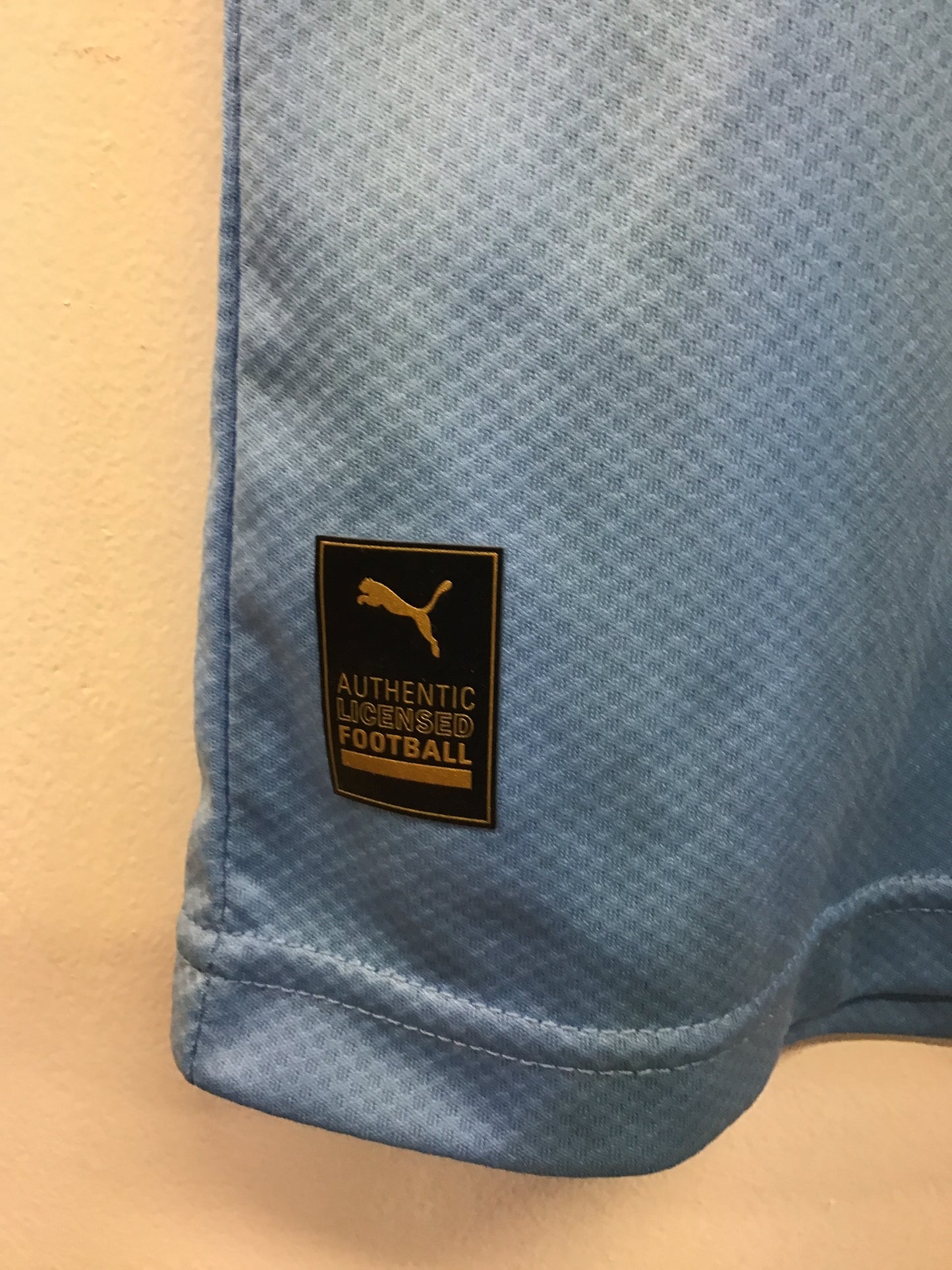 Puma Manchester City 2017 Authentic Jersey, Size M