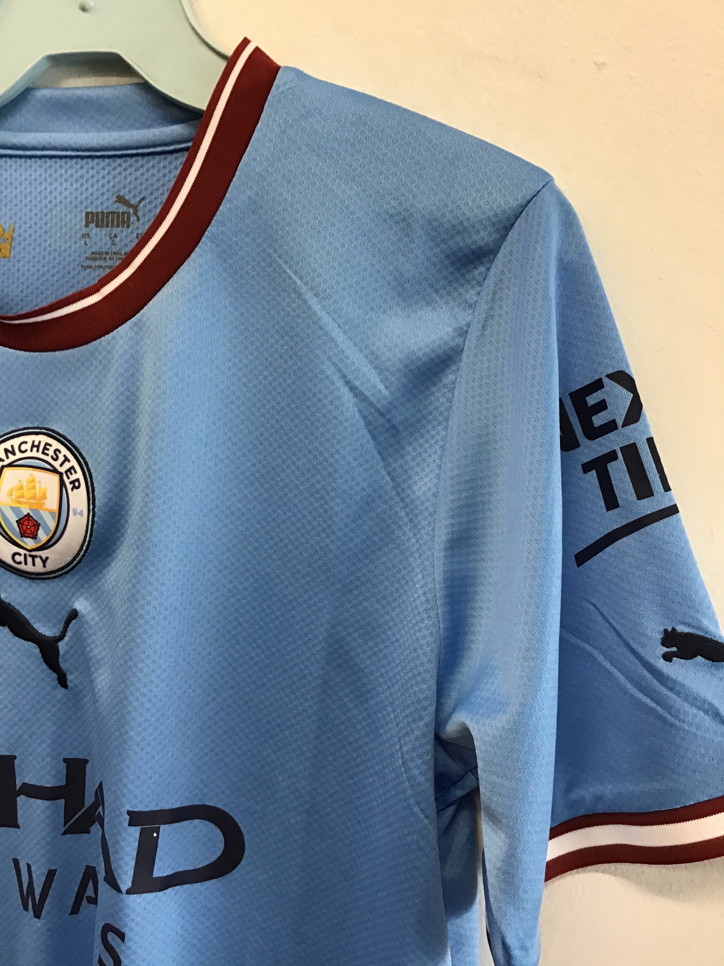 Puma Manchester City MCFC 2017 Jersey, Size L