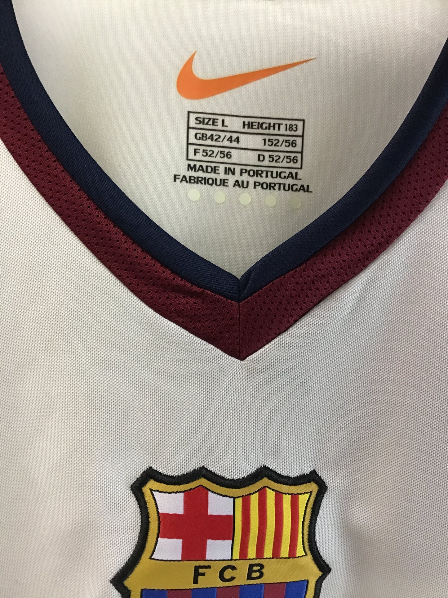 Nike FCB FC Barcelona Jersey, Size L