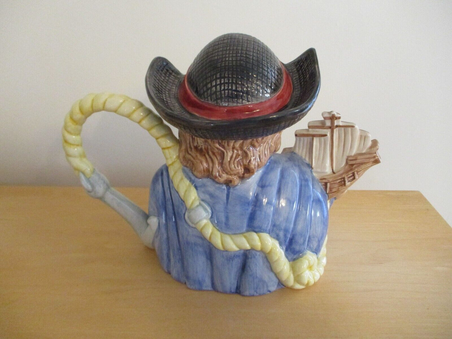Fitz & Floyd Christopher Columbus Teapot Figures From History Limited 999 /7500