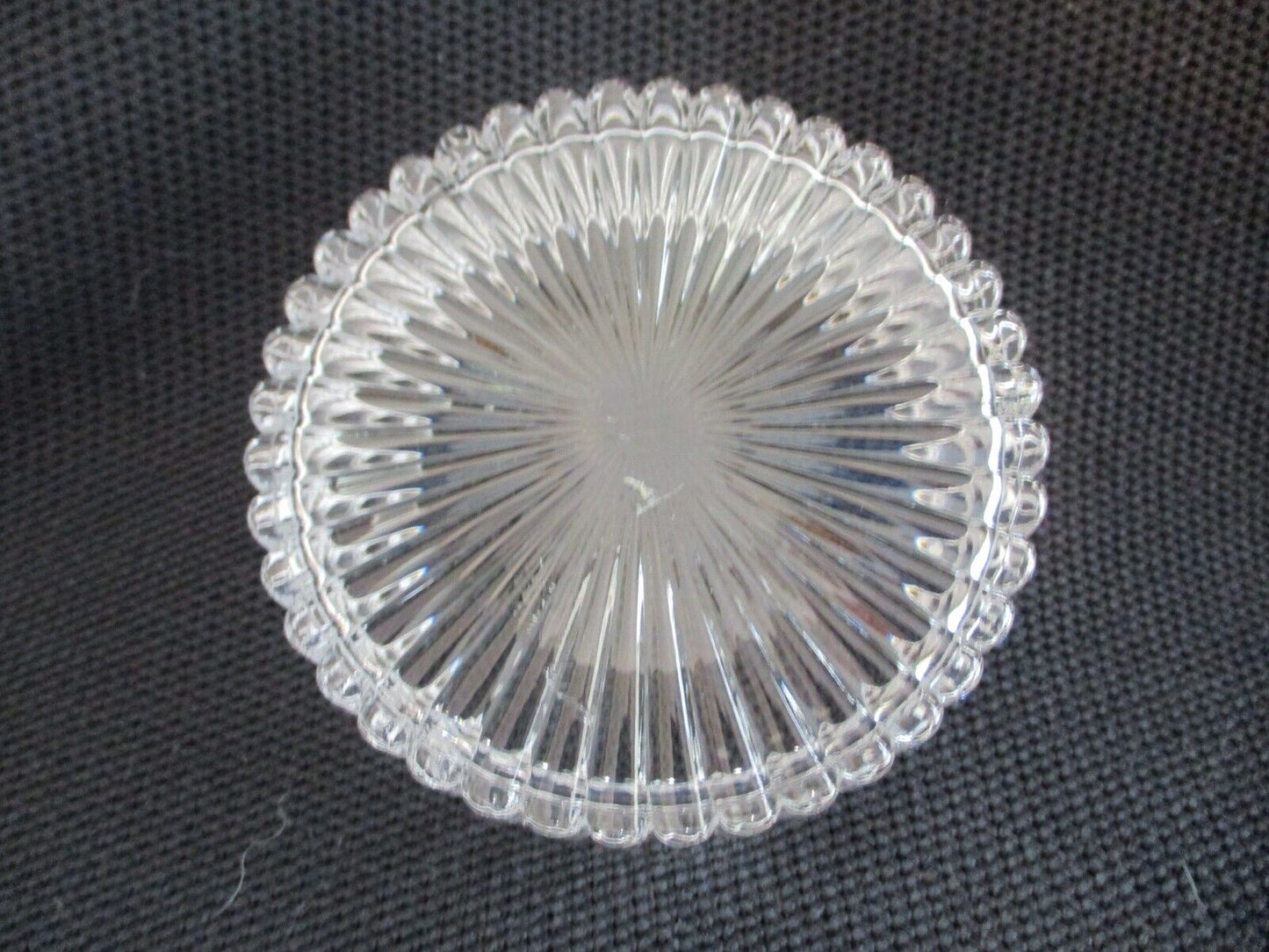 Goebel Hummel Lead Crystal Trinket Box Avon 1993 Flower Girl Frosted