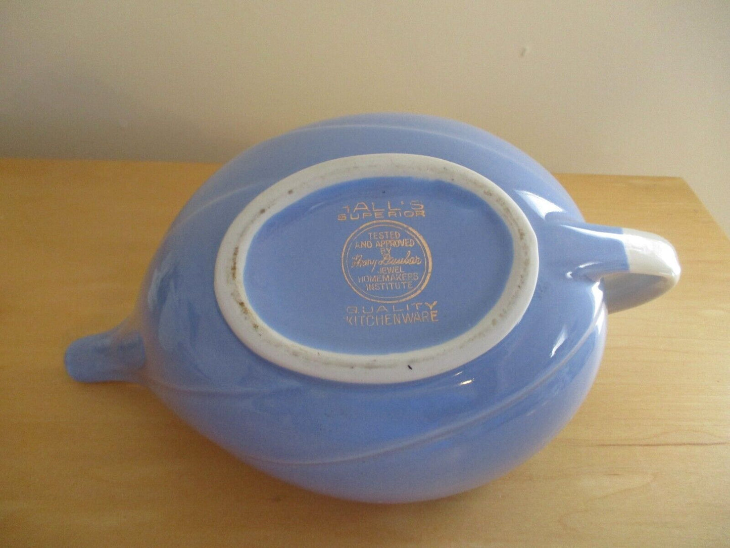 Vintage Halls Superior Quality Kitchenware Bone China Floral Aladdin Teapot