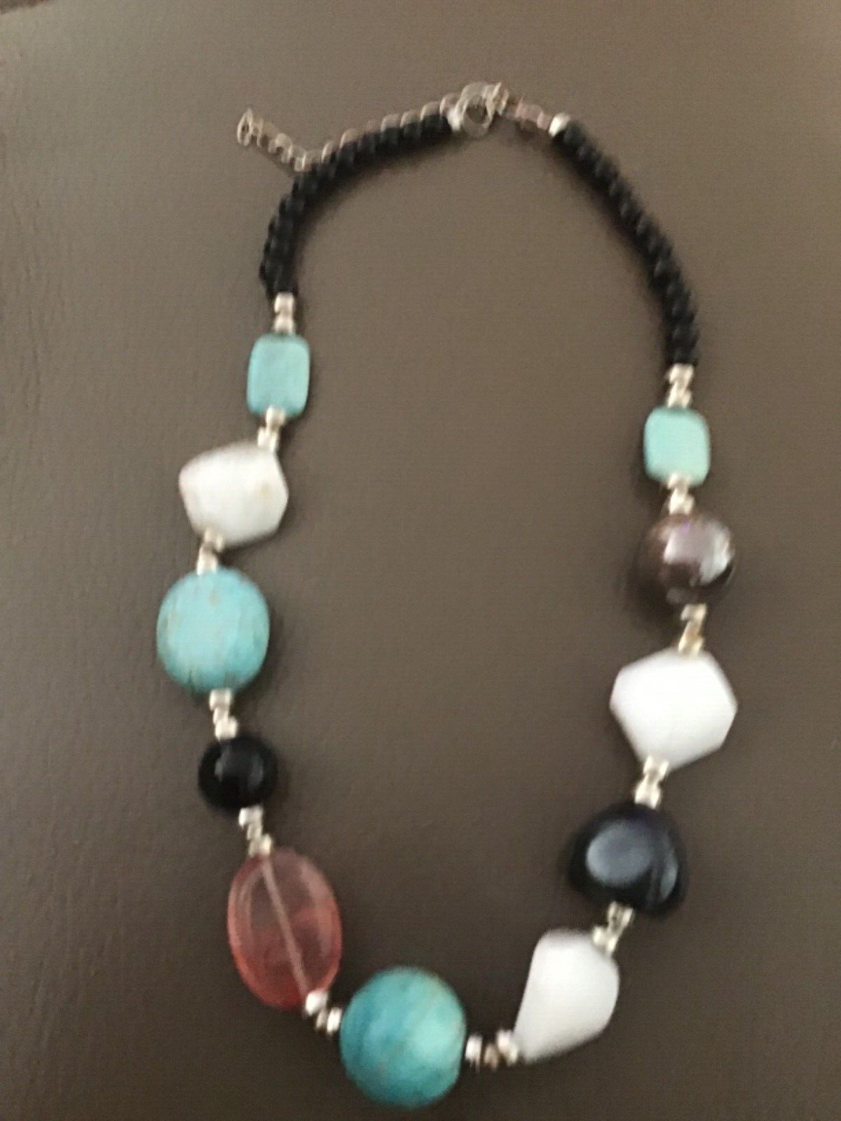 Multi Gemstone Beaded Necklace