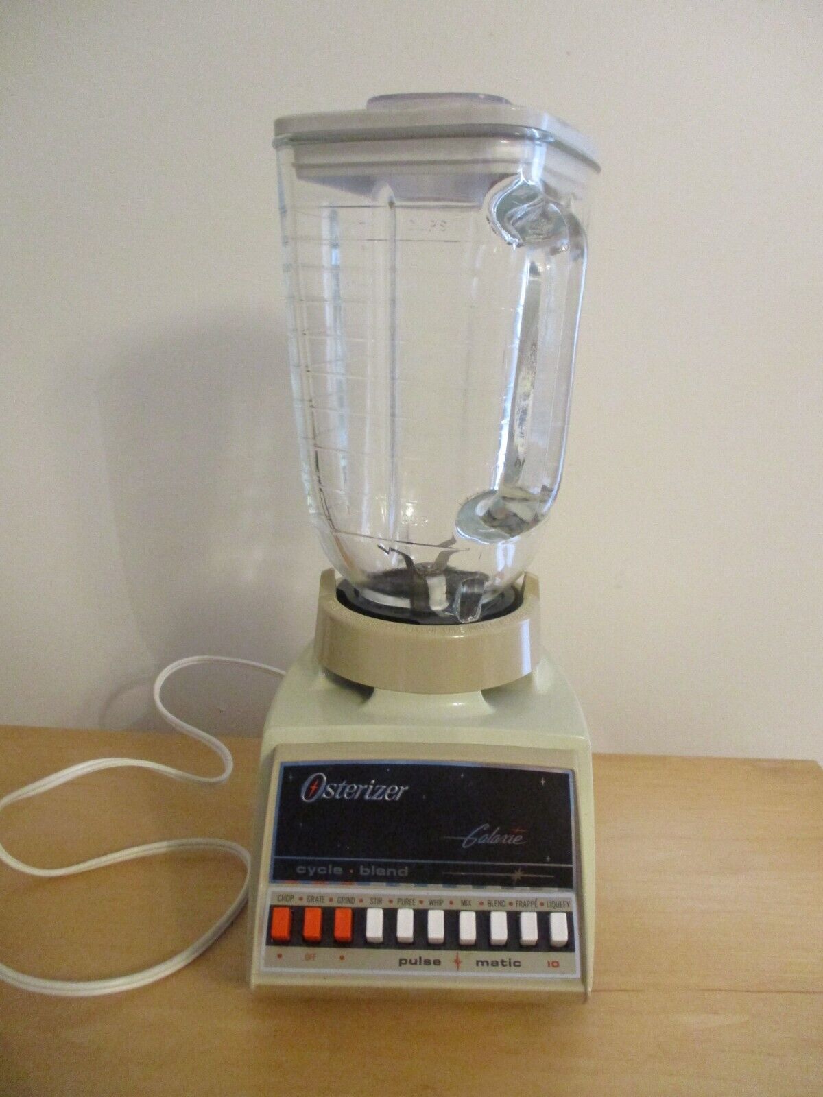 Oster Osterizer Galaxie Blender Pulse Matic Multi 10 Speed Blender