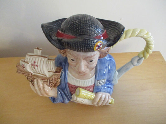 Fitz & Floyd Christopher Columbus Teapot Figures From History Limited 999 /7500