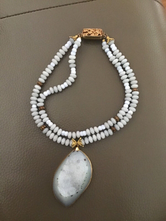 Gemstone Pendant Necklace