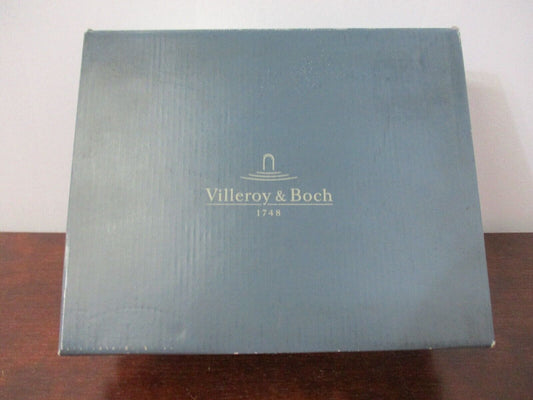 Set of 2 Villeroy & Boch Lead Crystal Siena 8" Single Light Candlestick Holders