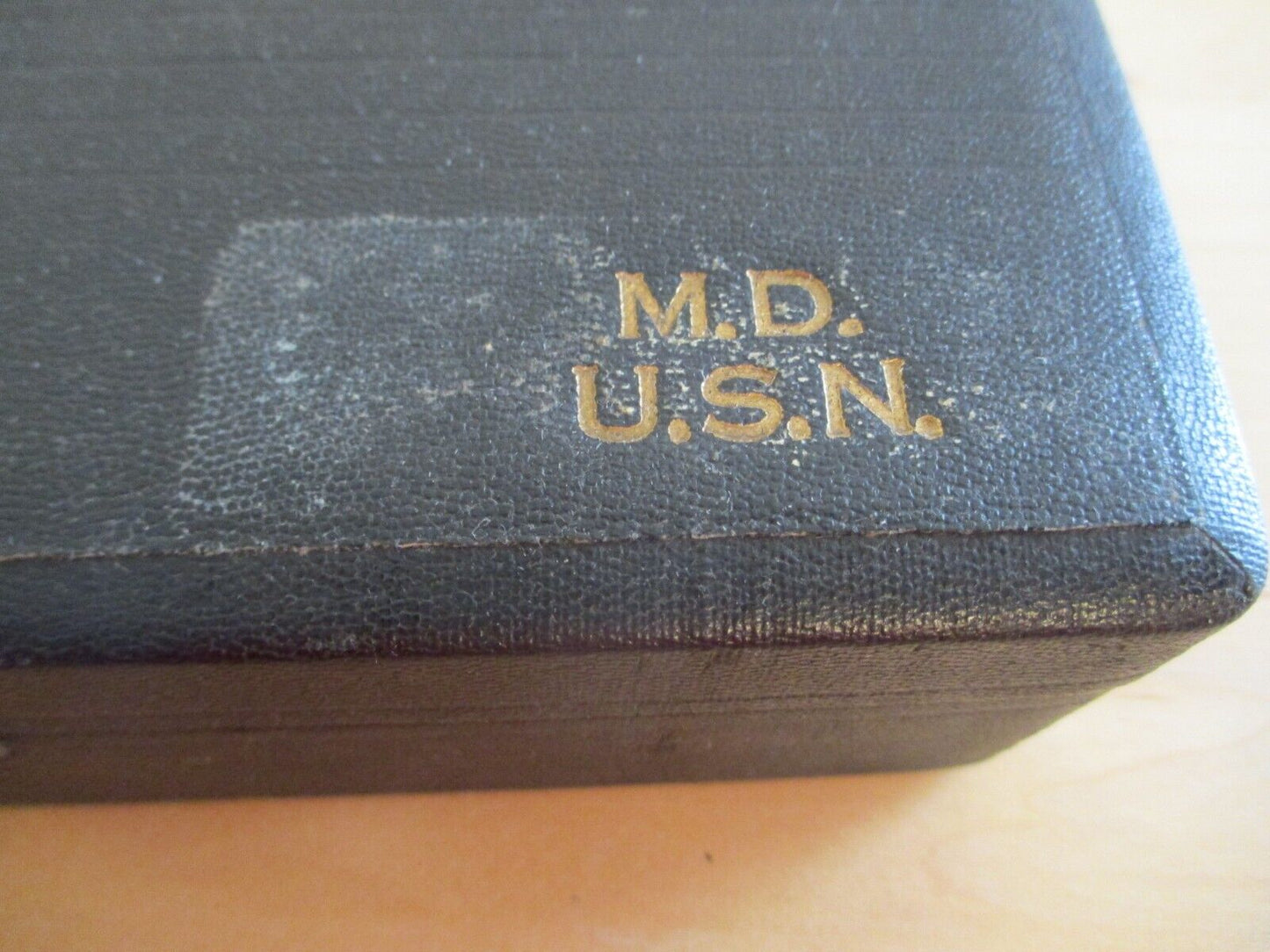 WWII USN MD Welch Allyn Otoscope Ophthalmoscope National Instrument Co in Case