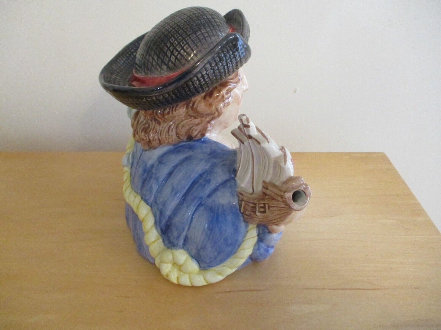Fitz & Floyd Christopher Columbus Teapot Figures From History Limited 999 /7500