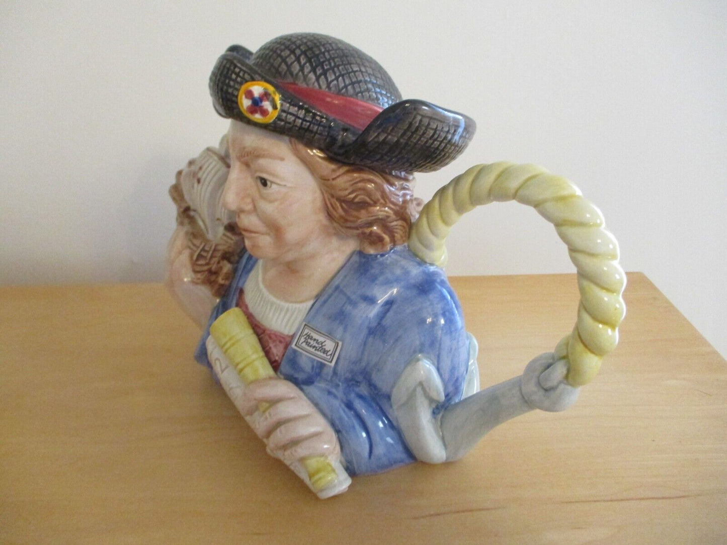 Fitz & Floyd Christopher Columbus Teapot Figures From History Limited 999 /7500