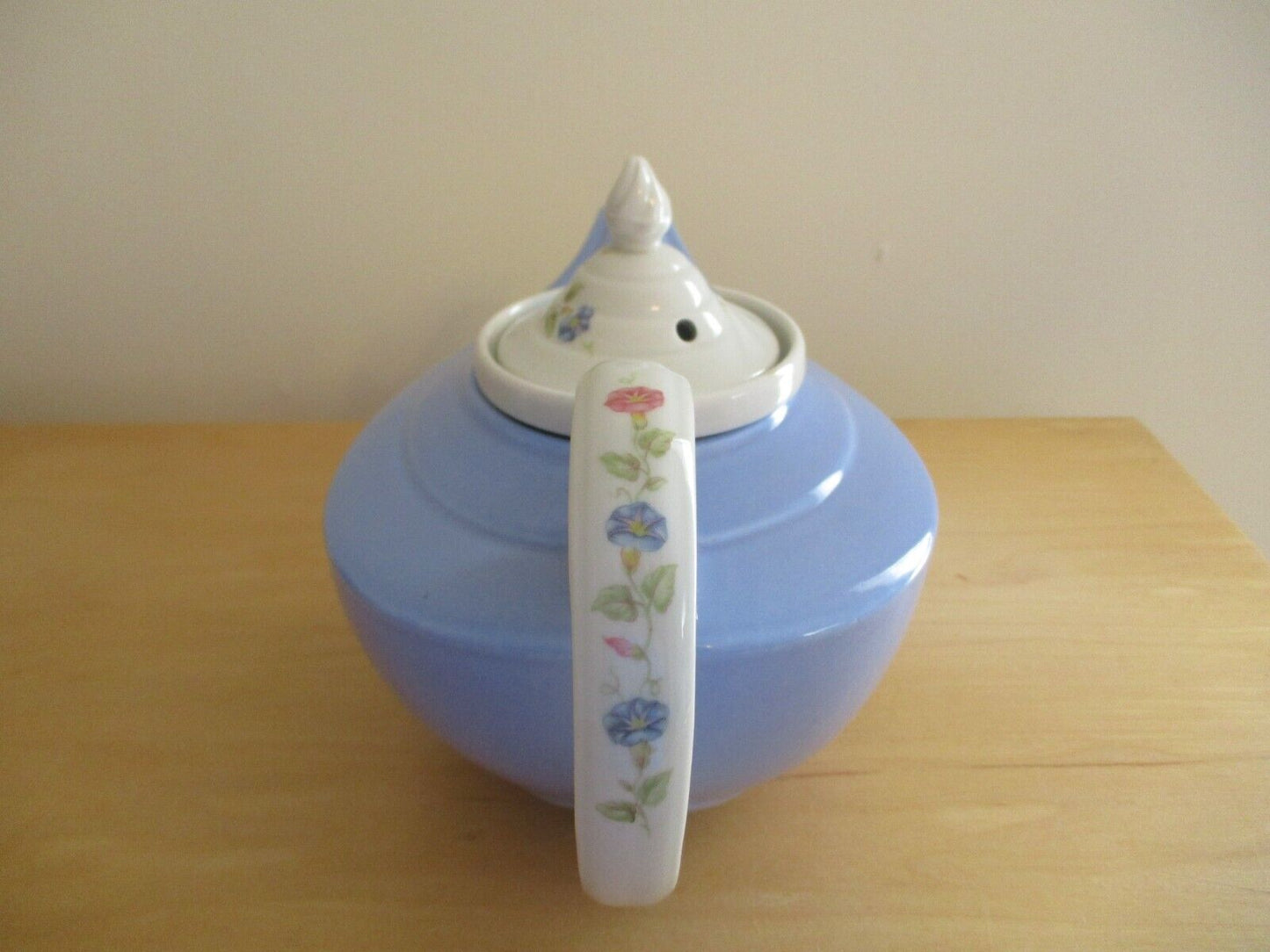 Vintage Halls Superior Quality Kitchenware Bone China Floral Aladdin Teapot