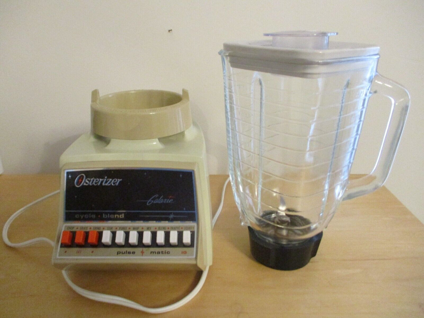 Oster Osterizer Galaxie Blender Pulse Matic Multi 10 Speed Blender