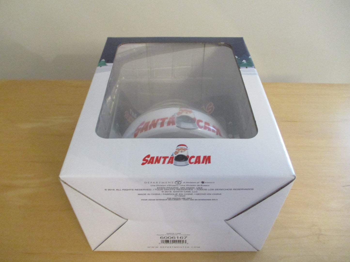Department 56 SANTA CAM Simulated Camera w/ The Santa Cam Saves Christmas Book
