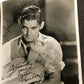 Clark Gable & Jean Harlow Dual Signed Black & White Photo