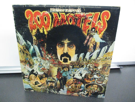 Frank Zappa Double Signed Album cover 200 Motels