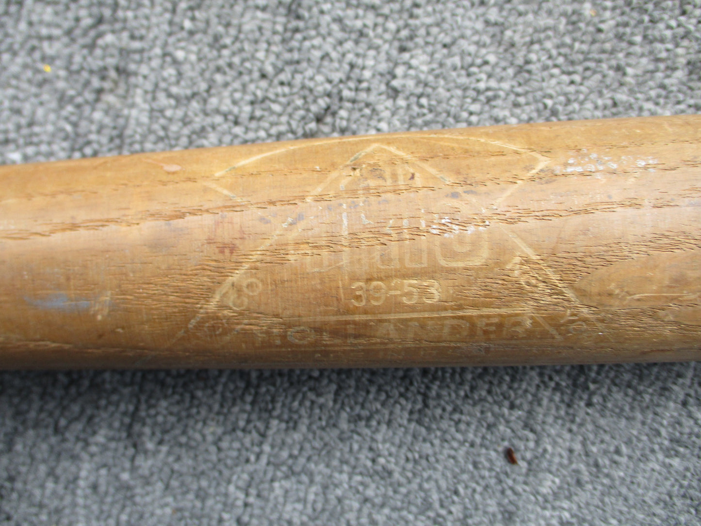 Lou Gehrig Game Used Baseball Bat - Authentic - JSA/COA