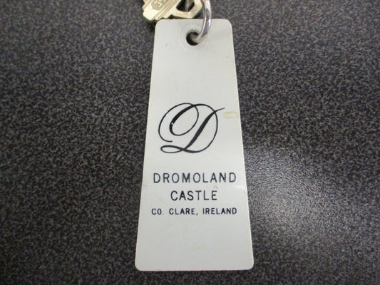 Vintage Dromoland Castle Hotel Clare, Ireland Room Key and Plastic Fob