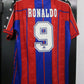 Vintage Kappa Barca FCB Cristiano Ronaldo #9 Jersey, Size L