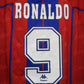 Vintage Kappa Barca FCB Cristiano Ronaldo #9 Jersey, Size L