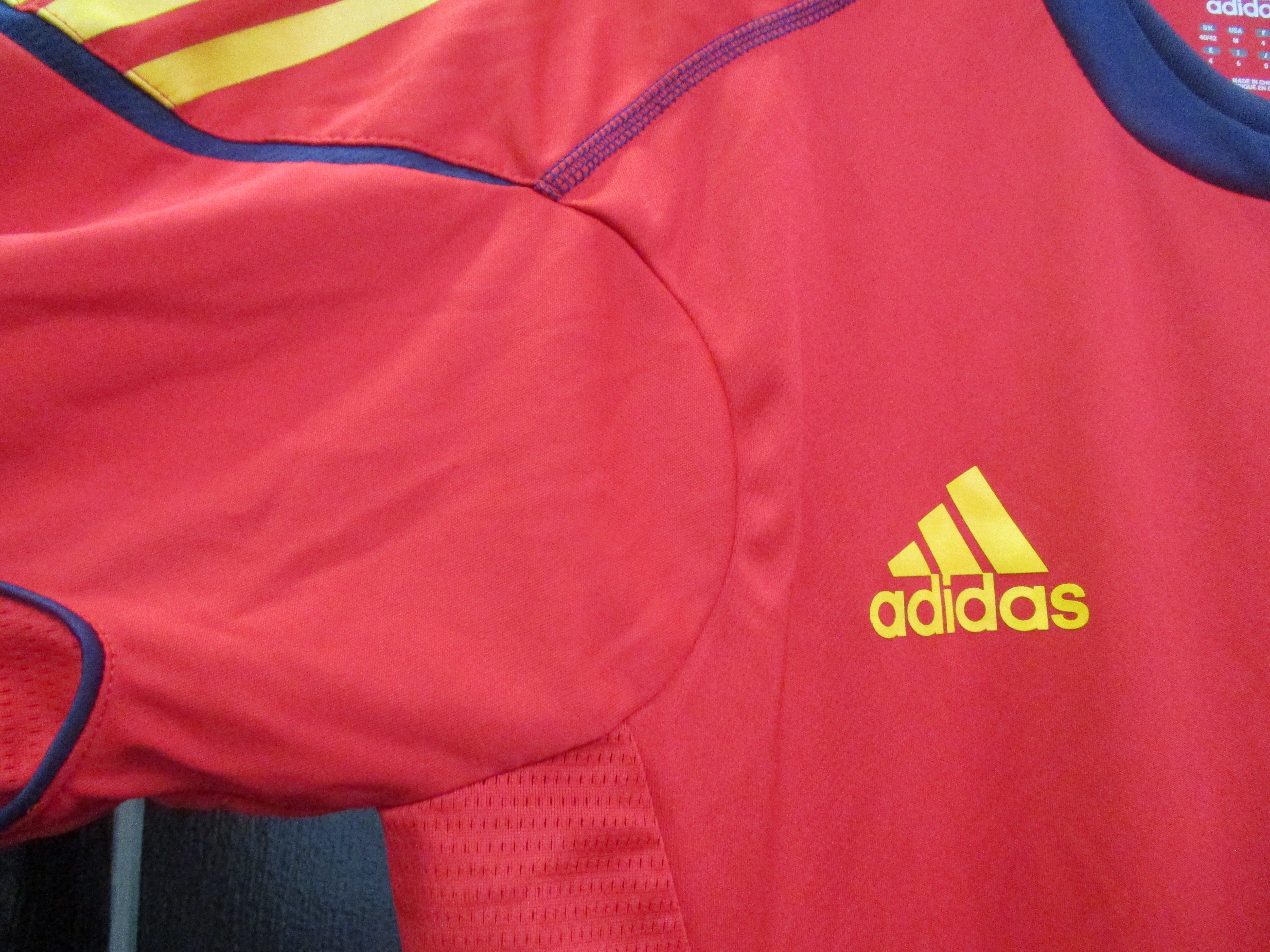 Adidas RFEF Real Federation Espanola de Football ClimaCool Jersey Siz Crazyrichardsoldit