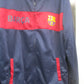 Retro FCB FC Barcelona Barca Mens Jacket, Size M