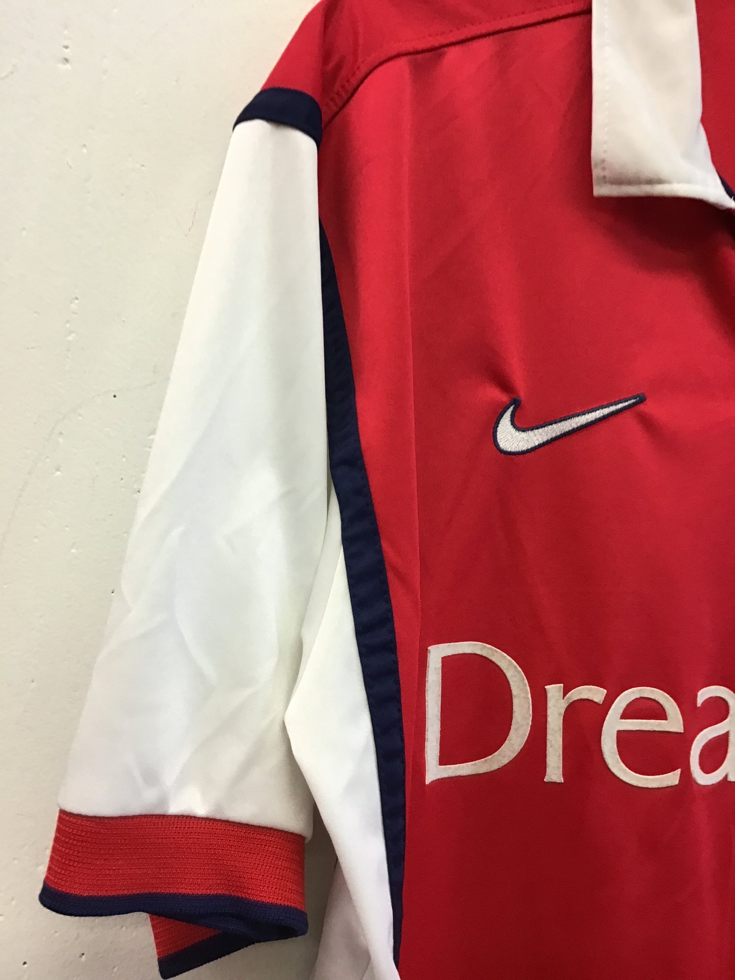 Nike Arsenal Gunners Dreamcast Engineered 98-99 Home Jersey, Size M