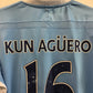 Umbro Manchester City Kun Aguero #16 Jersey, Size L