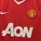 Nike Manchester United Authentic 2011 Home Jersey, Size M