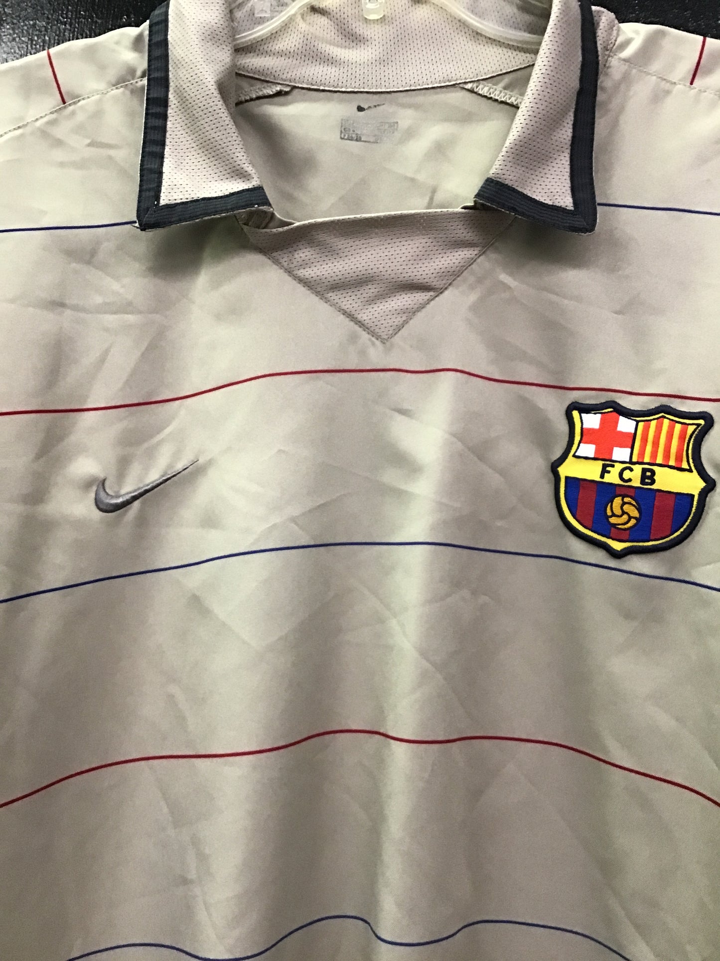 Vintage FC Barcelona Club FCB Nike Shirt, Size L