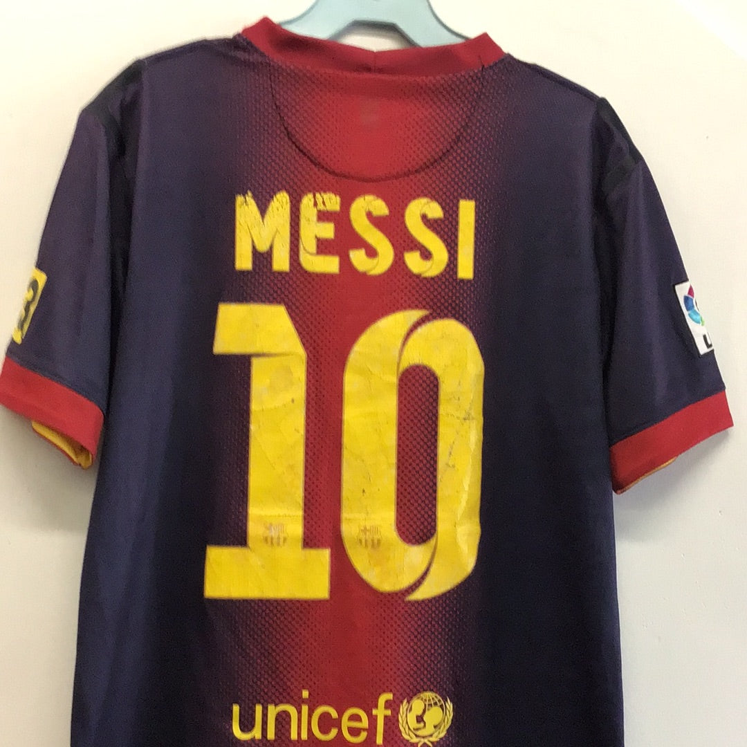 Nike FCB Messi#10 FIFA Champions 2011 Authentic Jersey, Size L