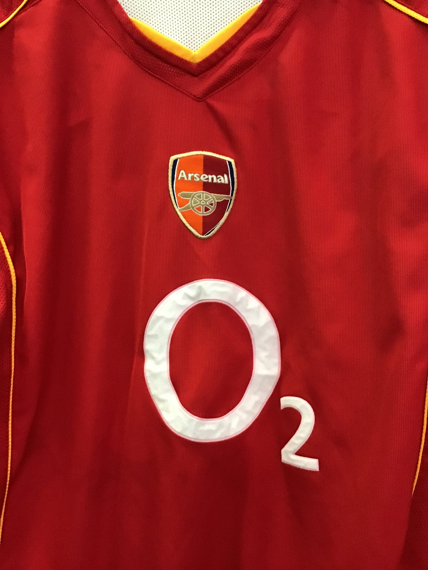 Arsenal O2 Gunners Jersey, Size L