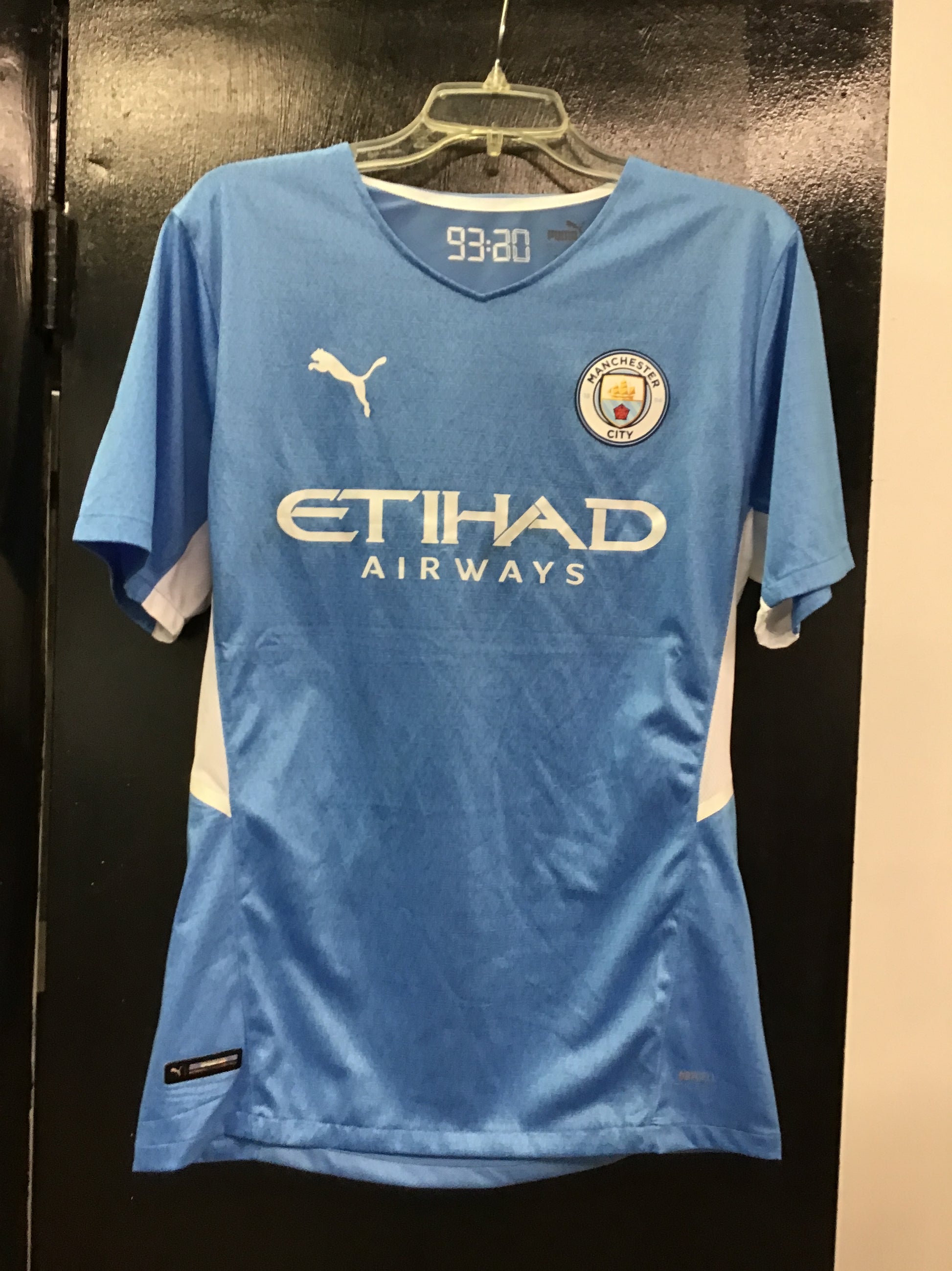 manchester city gear Puma Manchester City Authentic 93:20 Jersey, Size L – Crazyrichardsoldit