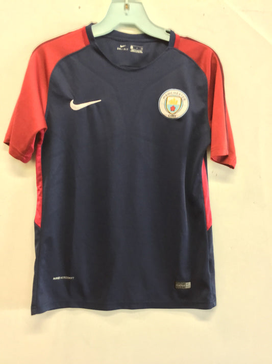 Nike Manchester City MCFC 2017 Authentic Jersey, Size S