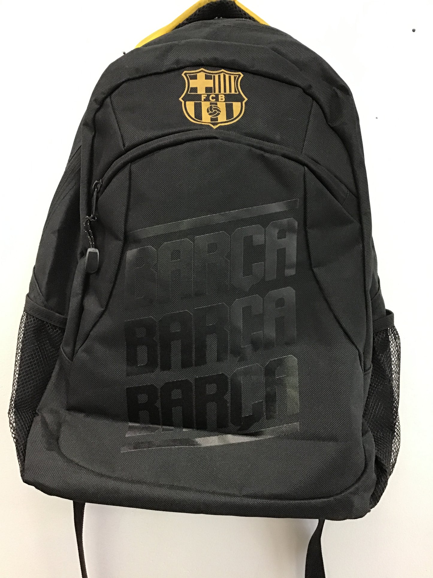FCB FC Barcelona Black Backpack