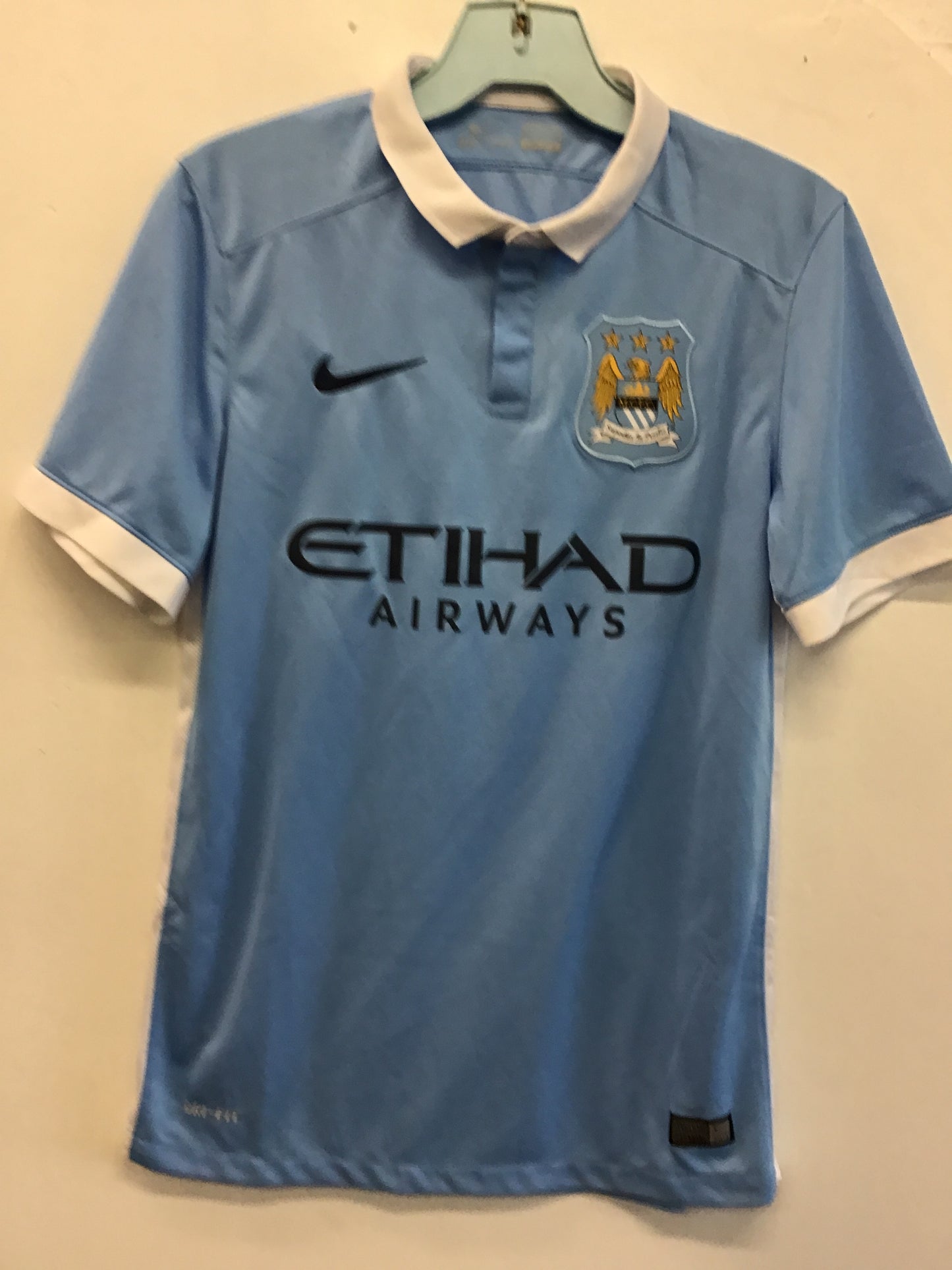 Nike Manchester City Collared Jersey,  Size S
