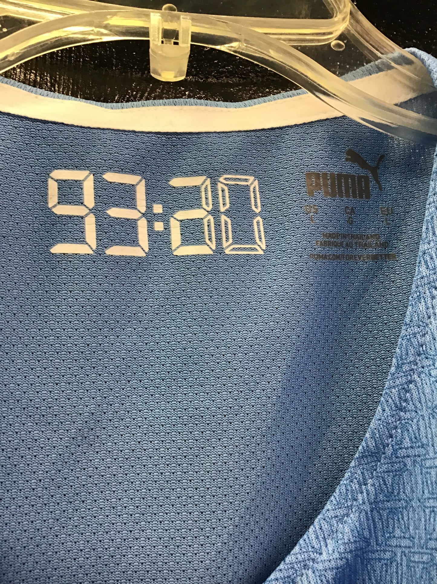 Puma Manchester City Authentic 93:20 Jersey, Size L