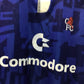 Scoredraw Retro Chelsea FC Commodore Shirt, Size M