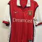 Nike Arsenal Gunners Dreamcast Engineered 98-99 Home Jersey, Size M