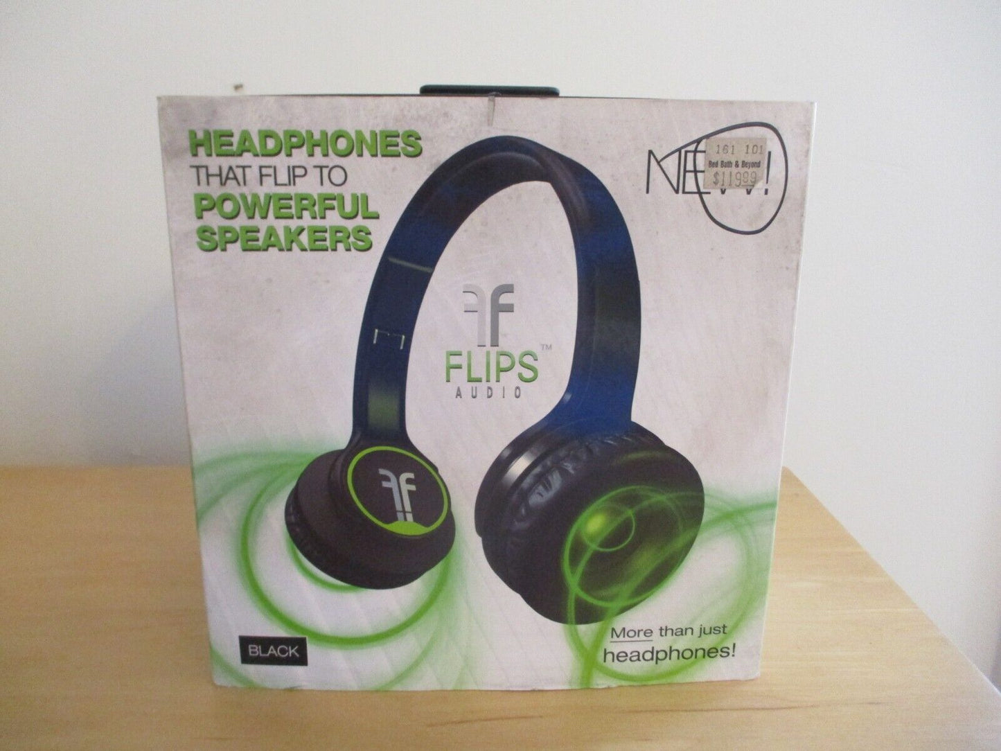 Flips Audio Headphones - Speakers NEW - Sealed