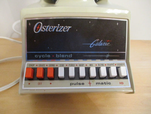 Oster Osterizer Galaxie Blender Pulse Matic Multi 10 Speed Blender