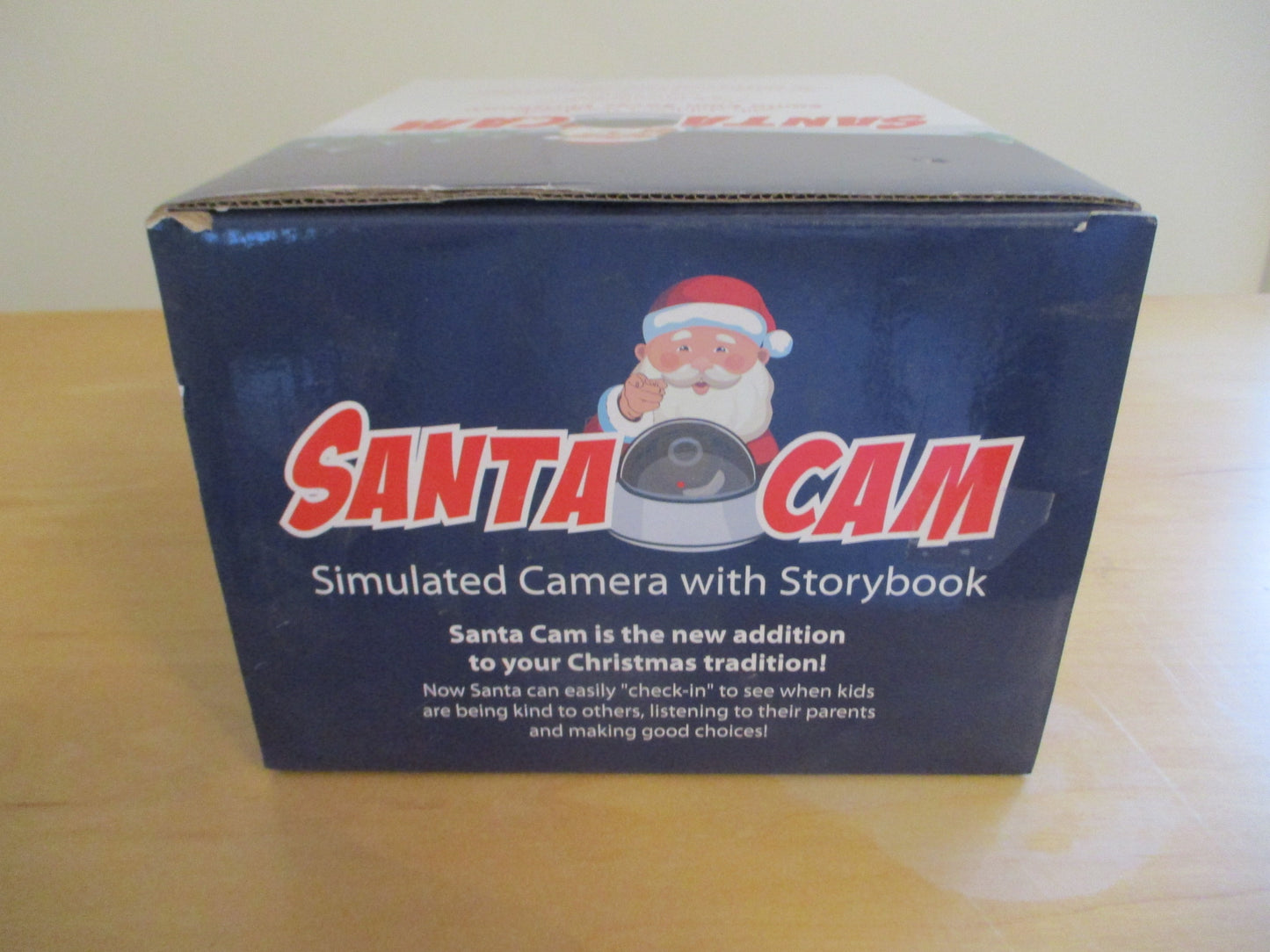 Department 56 SANTA CAM Simulated Camera w/ The Santa Cam Saves Christmas Book